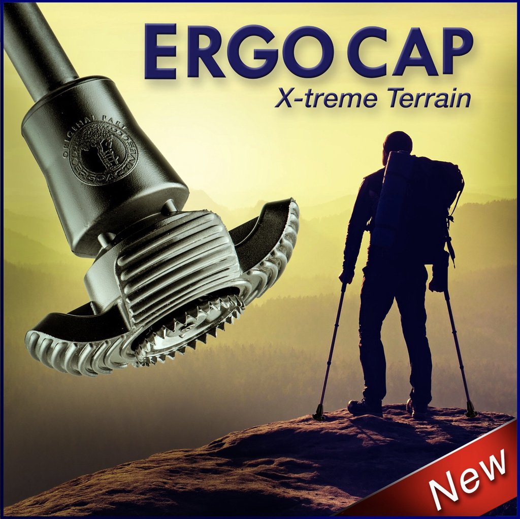 Ergocap All-Terrain Tip (for canes & crutches)